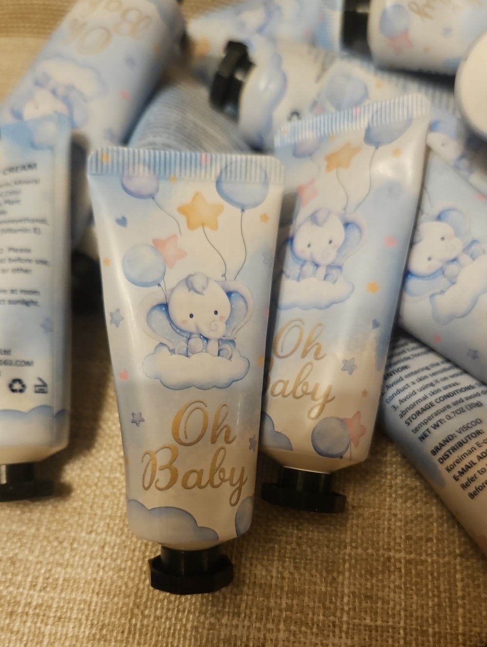 Baby Hand Cream Tube - Blue - Gentle Moisture for Kids